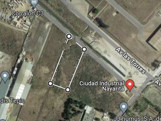 se renta terreno 5604 m2 ciudad industrial