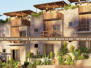 Invierte en Sistema Fraccional (1/6) Townhouse en La Punta Zicatela, Puerto Escondido