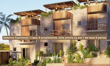 Invierte en Sistema Fraccional (1/6) Townhouse en La Punta Zicatela, Puerto Escondido