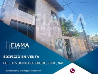EDIFICIO EN VENTA EN COL. LUIS DONALDO COLOSIO, TEPIC, NAY.(G)