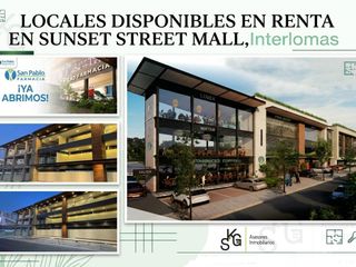 Locales Comerciales e Islas en Renta – Sunset Interlomas