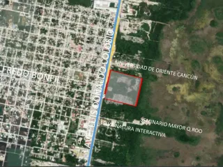 Terreno en venta en Alfredo V. Bonfil, Benito Juárez, Quintana Roo