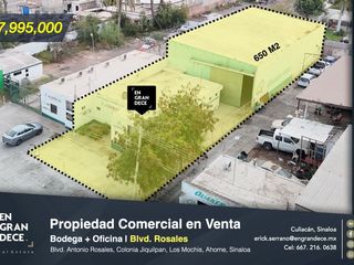 Bodega y Oficinas en Venta