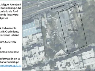 Terreno en Venta en Torres Lindavista, Guadalupe, Nuevo León
