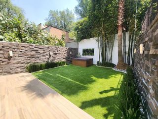 Casa Amueblada en Renta en Polanco V Sección con jardín