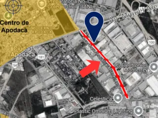 Terreno en venta en Parque Industrial Monterrey, Apodaca, Nuevo León