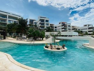 DEPARTAMENTO DE LUJO TIPO PENTHOUSE FRENTE AL MAR EN ALMARES TELCHAC YUCATAN