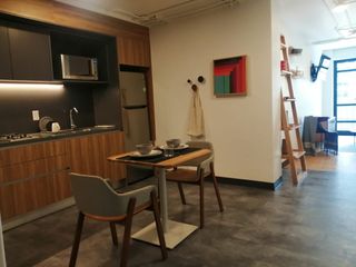 RENTA  departamento tipo Loft  Del Valle Norte con servicios
