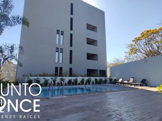 Departamento en Venta Kuma con Roof Top Privado, Temozón Nte Merida Yucatán
