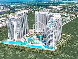 DEPARTAMENTO EN VENTA EN CANCUN 2 HABITACIONESCON MINI GOLF,PADEL Y JUEGOS INFANTILES