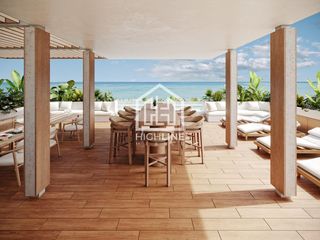 DepartameDepartamento tipo estudio en venta en Playa del Carmen a pasos de la playa y de la 5ta avenida | Alberca y gymnto