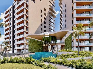Vive en Puerto Cancun en Venta Departamento con alberca privada y vista al Caribe