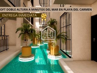 DEPARTAMENTO 1 RECAMARA/ 3 MINUTOS DEL MAR/ PLAYA DEL CARMEN/ OPORTUNIDAD / PLUSVALIA
