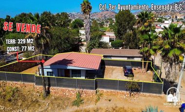 Venta de Casa céntrica en esquina, 1 nivel, Col. Tercer Ayuntamiento