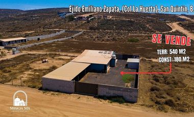 Casa -1 Nivel- 3 RECÁMARAS, San Quintín