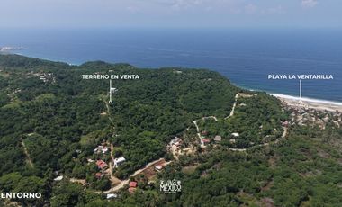Terreno en venta en La Ventanilla, Santa María Tonameca – Oaxaca