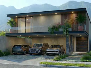 Casa en venta en El Barrial, Santiago, Nuevo León