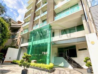 Depto Polanco  Exterior amueblado con terraza