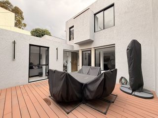 CASA EN CONDOMINIO EN RENTA A ESPALDAS DEL CLUB YAQUI CUAJIMALPA