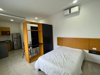 DEPARTAMENTO EN RENTA, LOFT AMUEBLADO. CARMEN, CAMPECHE.