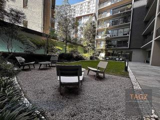 VENTA RENTA  moderno departamento TAMAN Condesa AMUEBLADO 2 recamaras con balcon