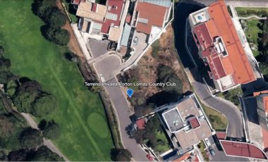 Excelente terreno Privada Porton, Lomas Country Club Interlomas