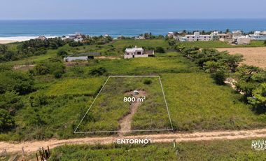 Terreno en venta en Playa Agua Blanca, Puerto Escondido, Oaxaca