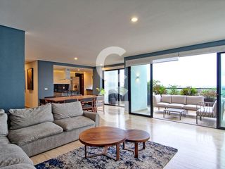 Departamento en Renta en Cancún en Residencial Cumbres Towers PH Amueblado con Terraza