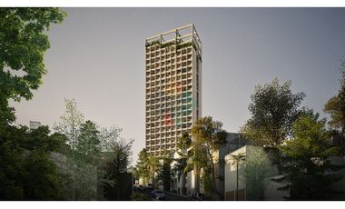 FLX [Smart Living] | La Cacho | 2 Recámaras 58 m²
