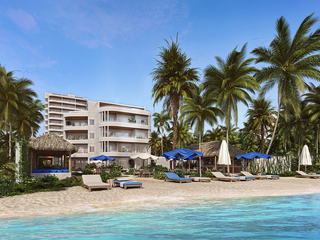 Penthouse en venta frente al mar de San benito, Dzemul en Yucatán