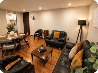 Renta departamento amueblado para uso habitacional y/o oficinas :.