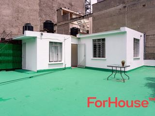 Departamento amueblado con roof garden privado en renta en Roma Norte