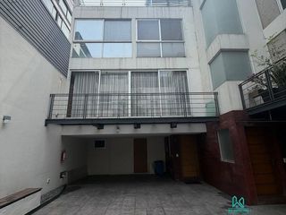 Casa en condominio en renta con roof garden privado en San Miguel Chapultepec
