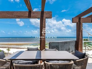 Penthouse venta/renta Mareazul  - Terraza y frente de playa / Terrace beachfront