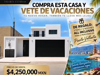 ¡ESTRENA LA CASA QUE TU FAMILIA MERECE! Casa NUEVA en Venta – Recién Terminada