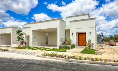 CASA UNA PLANTA EN PRIVADA ZONA CONKAL NORTE YUCATAN