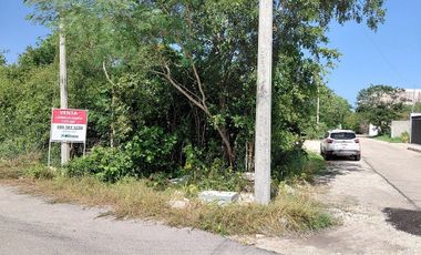 Terreno 1,311m2 esquina Temozon Norte Merida