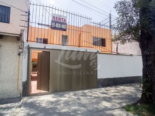 RENTA DE CASA EN VERTIZ NARVARTE, 3 HABITACIONES, PRIVADA DE DOS CASAS