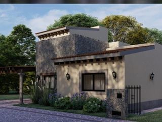 Casa de una planta más estudio modelo DIAMANTE San Miguel de Allende E1