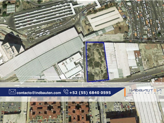 IB-EM0647 - Terreno Industrial en Renta en Naucalpan, 5,296 m2.