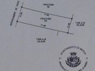 Terreno en venta zona Norte Tixcuytun