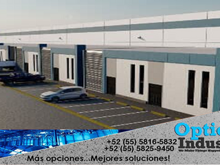 Set of industrial warehouses for rent Naucalpan!