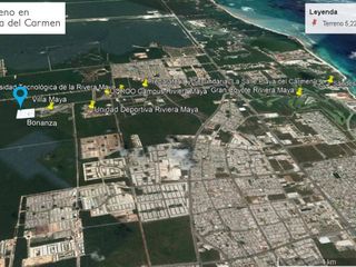 Terreno en Esquina de 5228 m2 en Av Universidades Playa del Carmen