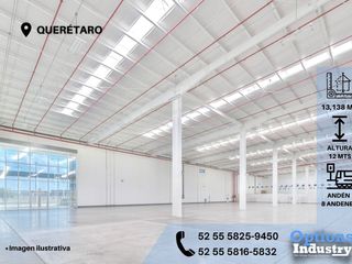 Availability of industrial warehouse in Querétaro for rent