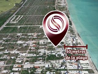 Penthouse con vista al mar, 50 metros de la playa, en pre-venta Yucatan