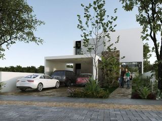 Casa en preventa, residencial Albarella Mod.C Cholul Mérida Yucatán