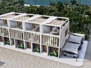 CASA EN VENTA CHELEM A 150MTS DEL MAR, TIPO VILLAS DE 2 HABITACIONES