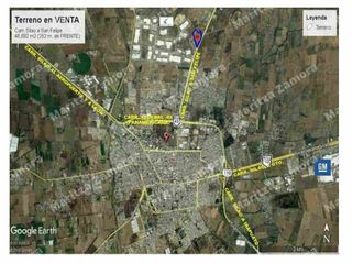Venta de terreno de 3.9 H. con Excelente ubicacion en Silao Carre a San Felipe