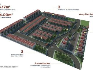 Rincón del Alba departamento en PREVENTA 2023 de 74 mts2 GPT1698