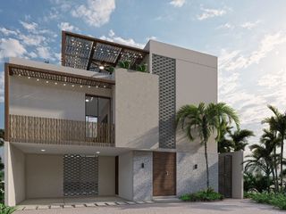 Casa en venta en la playa, Villas San Benito en el KM24, 2 habitaciones